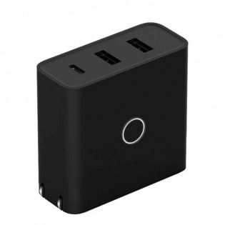 ZMI zPower 3-Port Travel Charger Black